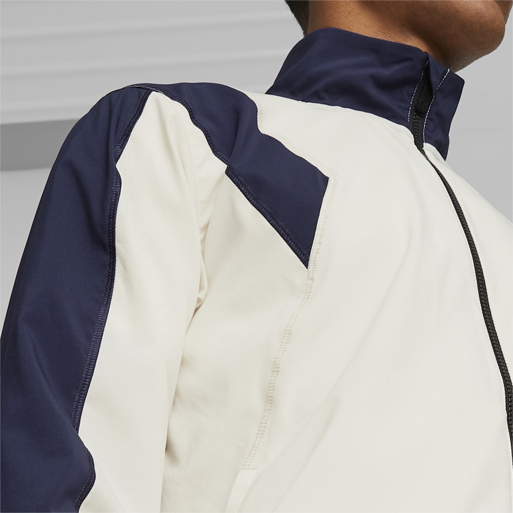 Puma FIT Full-Zip Woven Training Jacket - Alpine Snow-Navy