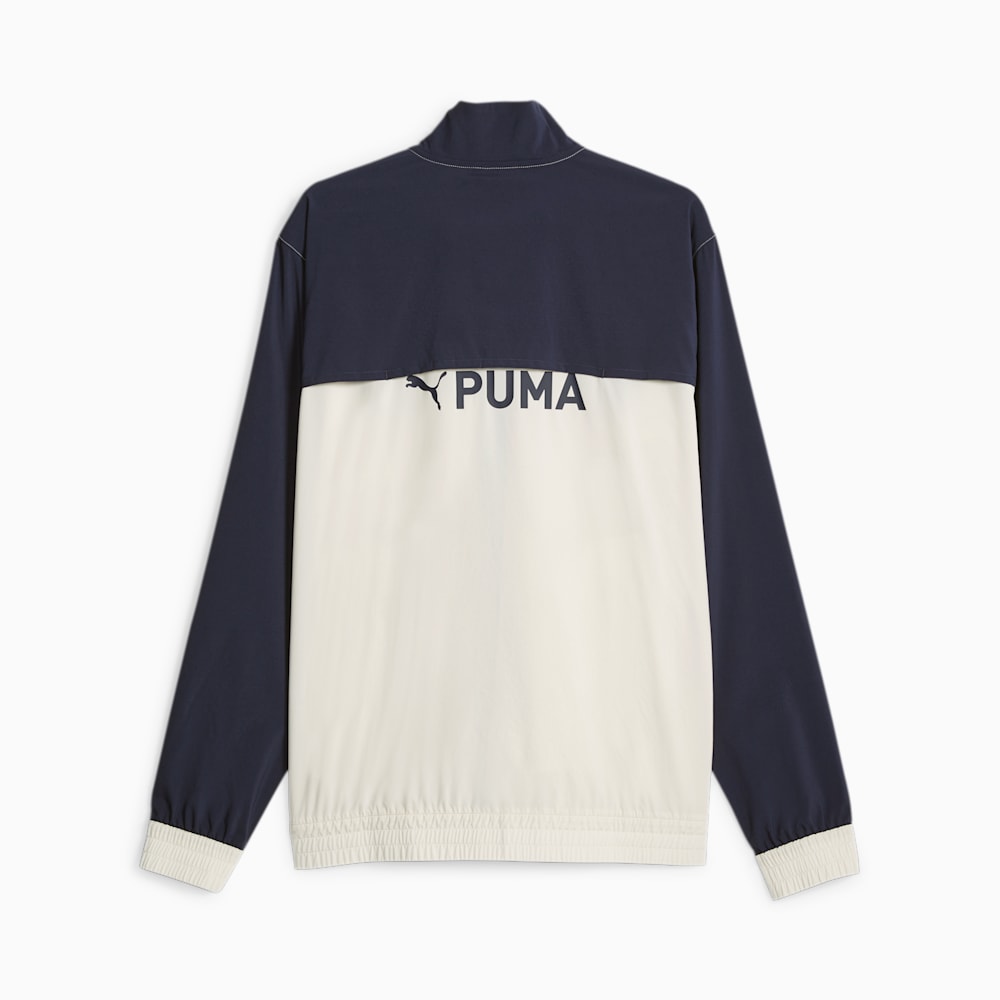 Puma FIT Full-Zip Woven Training Jacket - Alpine Snow-Navy