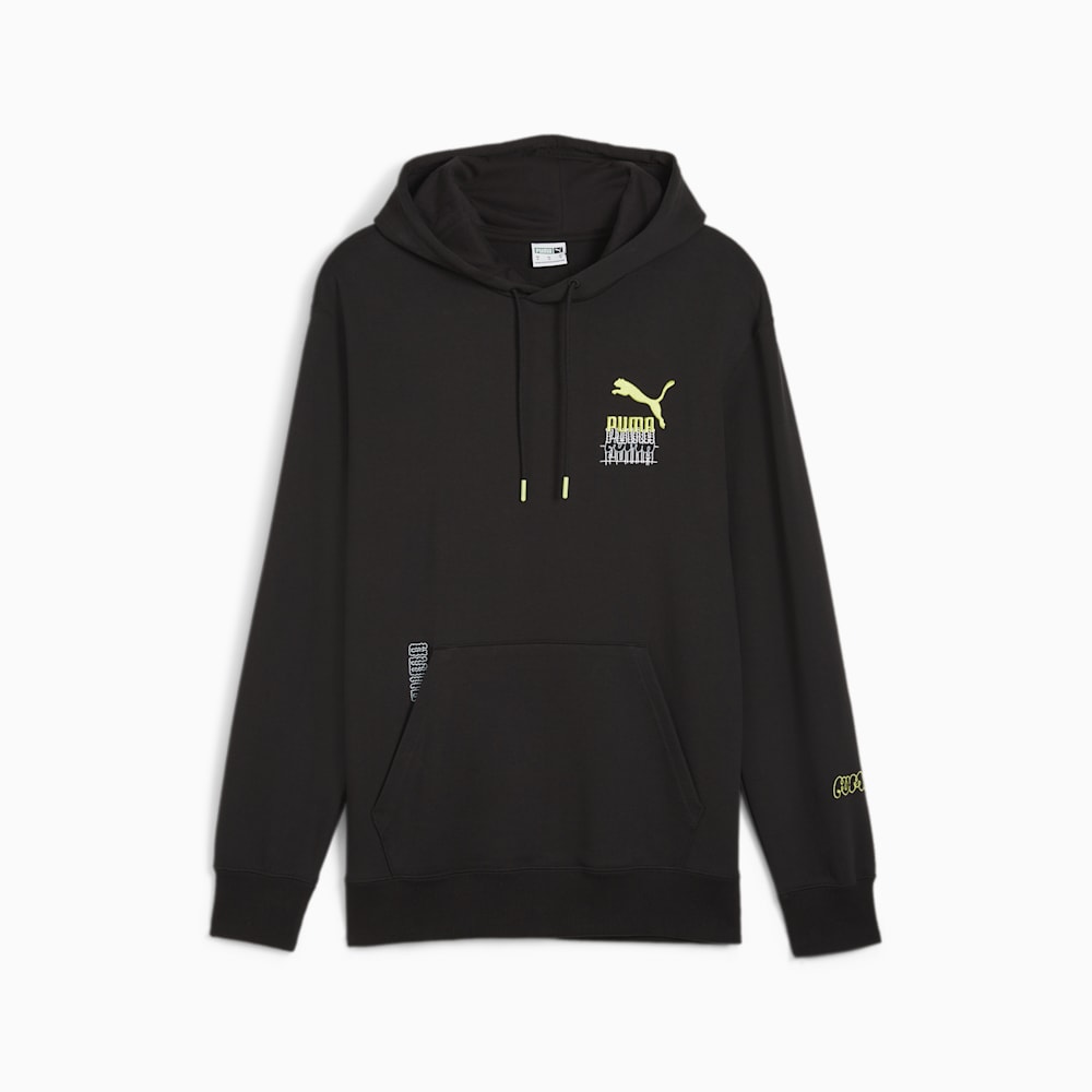 Puma BRAND LOVE Graphic Hoodie - Black