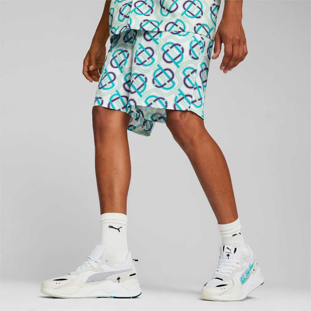 Puma x PALM TREE CREW Shorts - Warm White-AOP