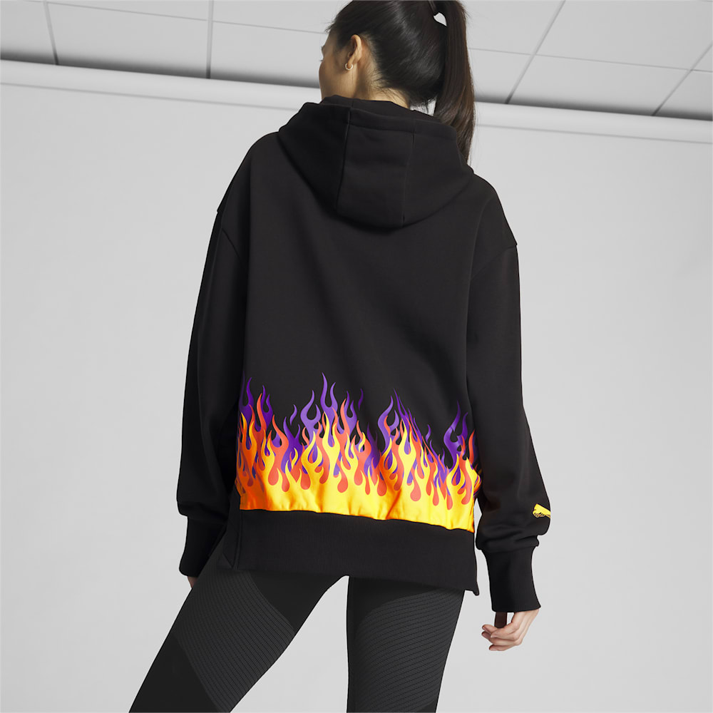 Puma STEWIE x FIRE Basketball Hoodie - Black