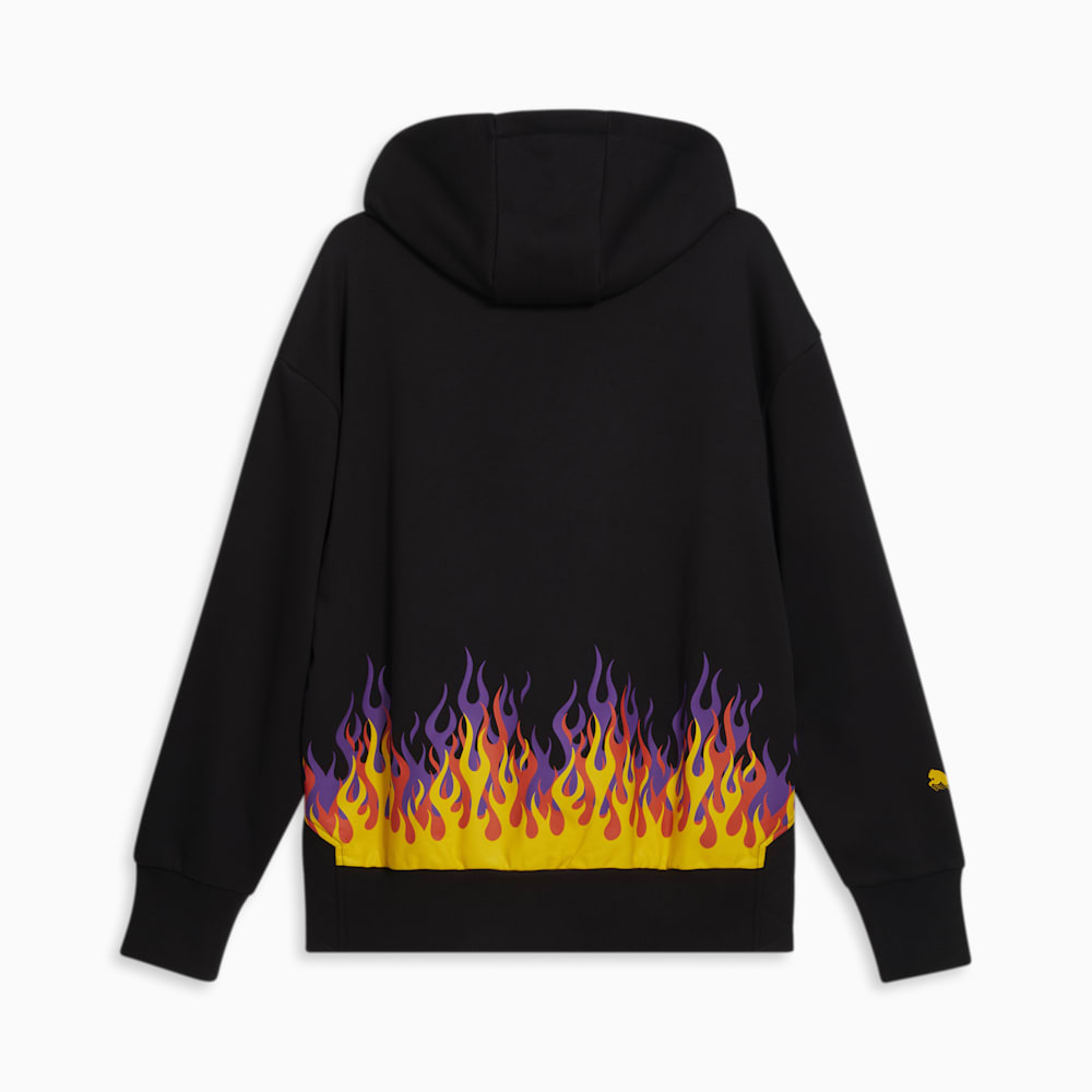 Puma STEWIE x FIRE Basketball Hoodie - Black