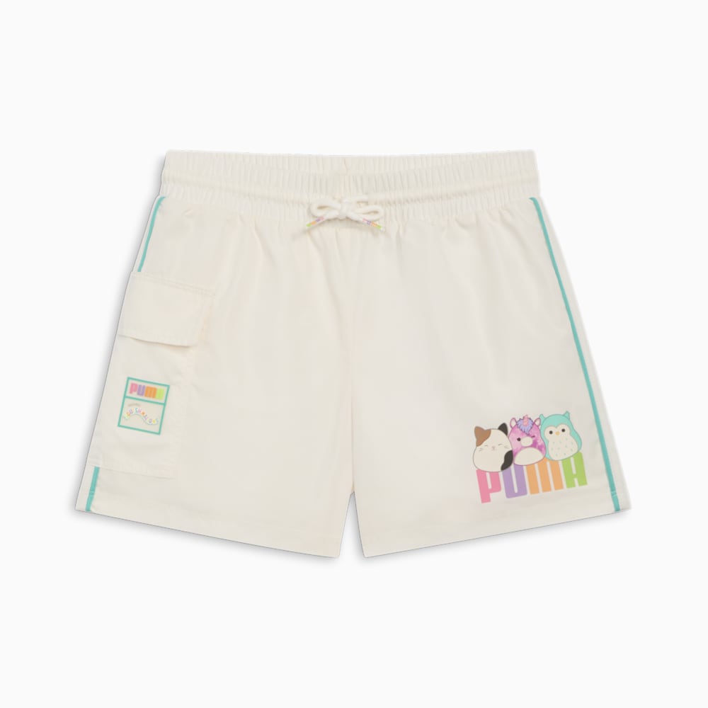 Puma PUMA x SQUISHMALLOWS Little Kids Cargo Shorts - WARM WHITE