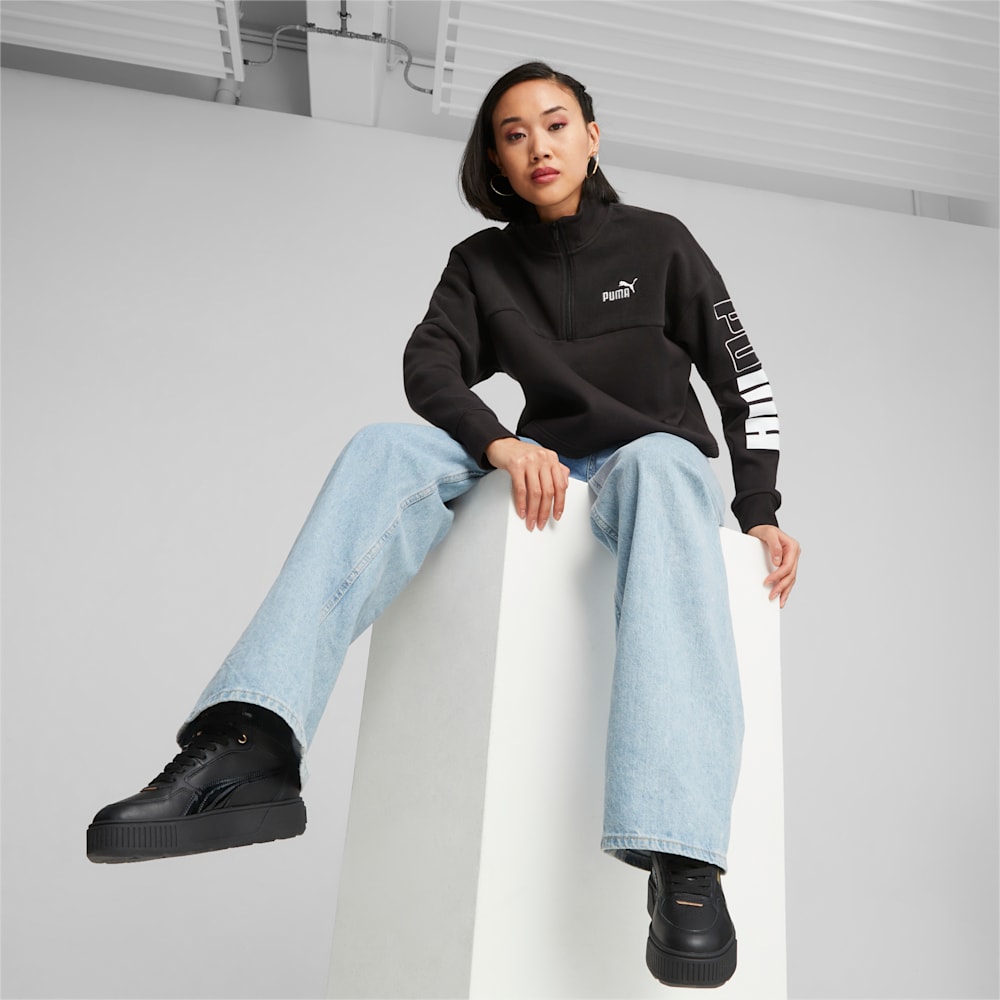 Puma POWER Colorblock Sweatshirt - Black