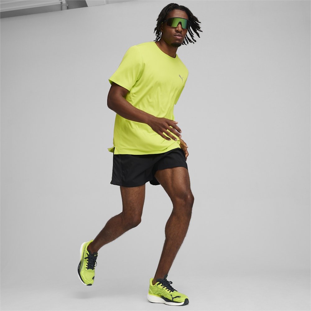 Puma RUN FAVORITE Tee - Lime Pow