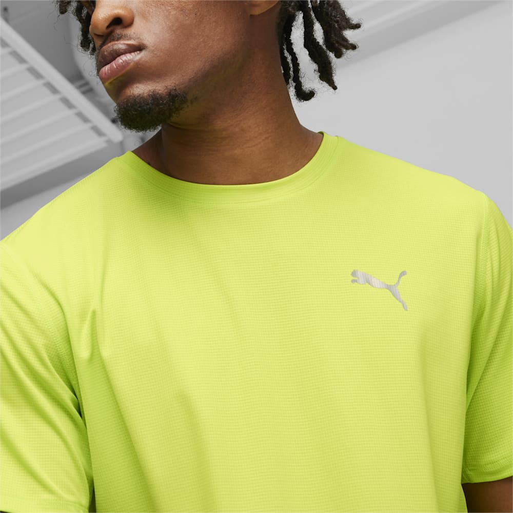 Puma RUN FAVORITE Tee - Lime Pow