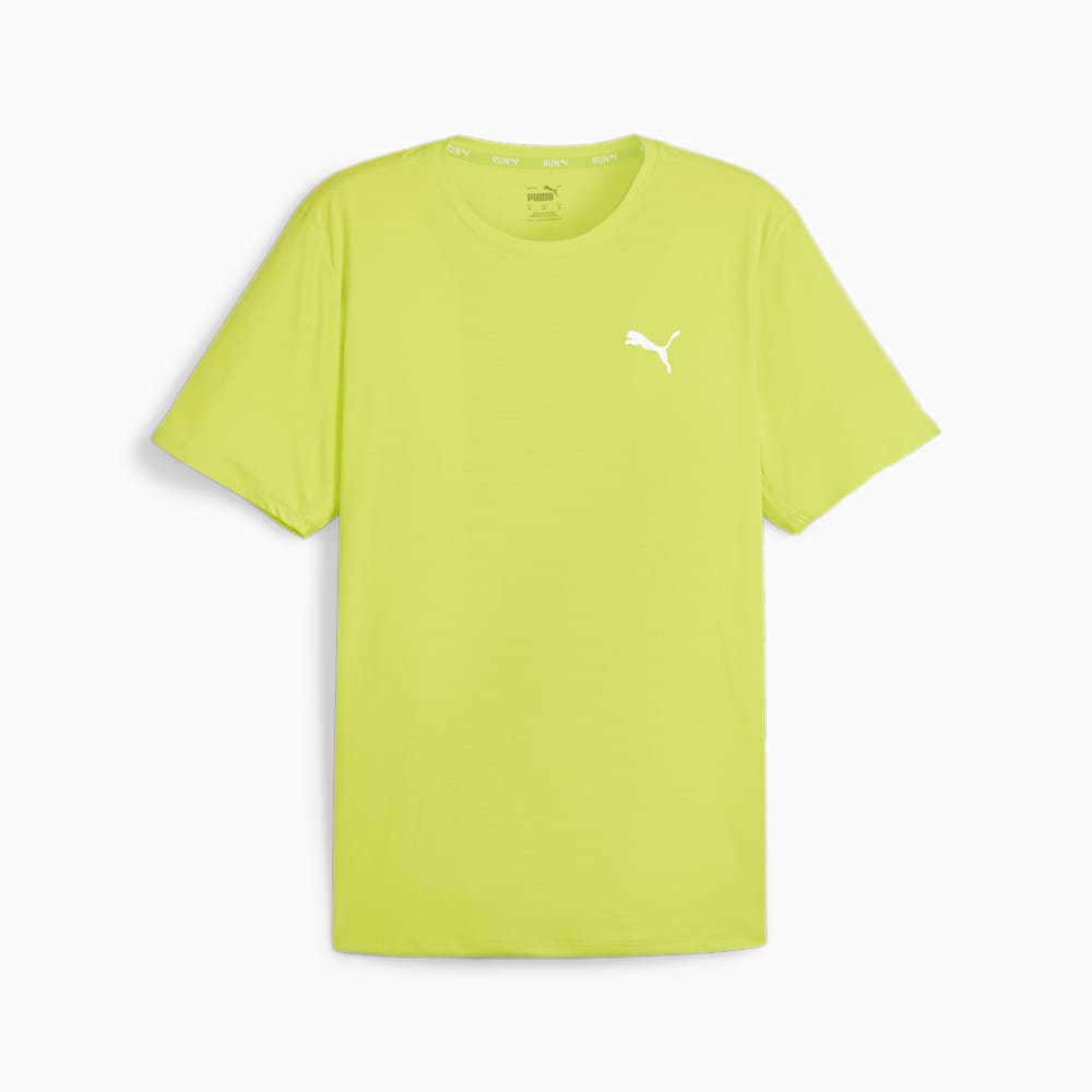 Puma RUN FAVORITE Tee - Lime Pow