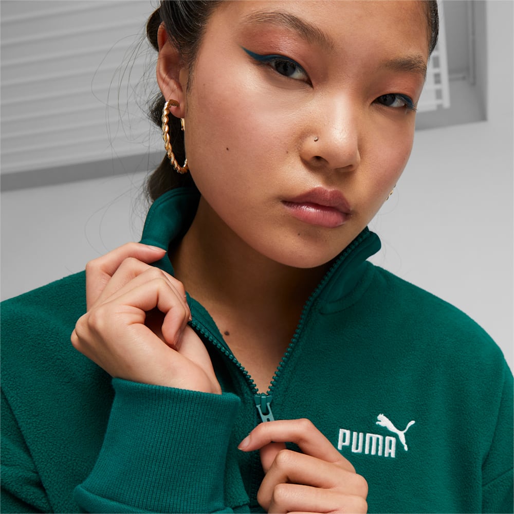 Puma POWER Colorblock Sweatshirt - Malachite