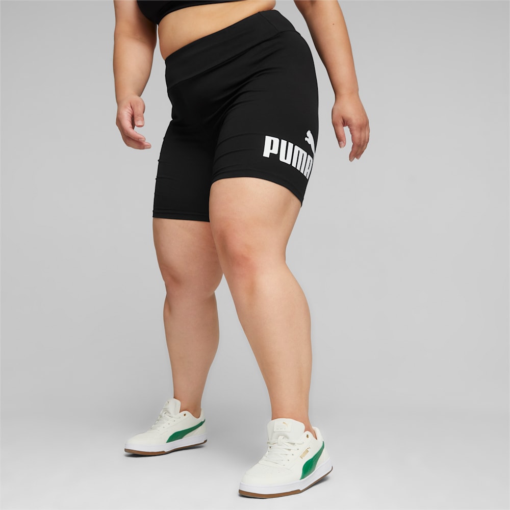 Puma Essentials Logo Short Leggings - Black