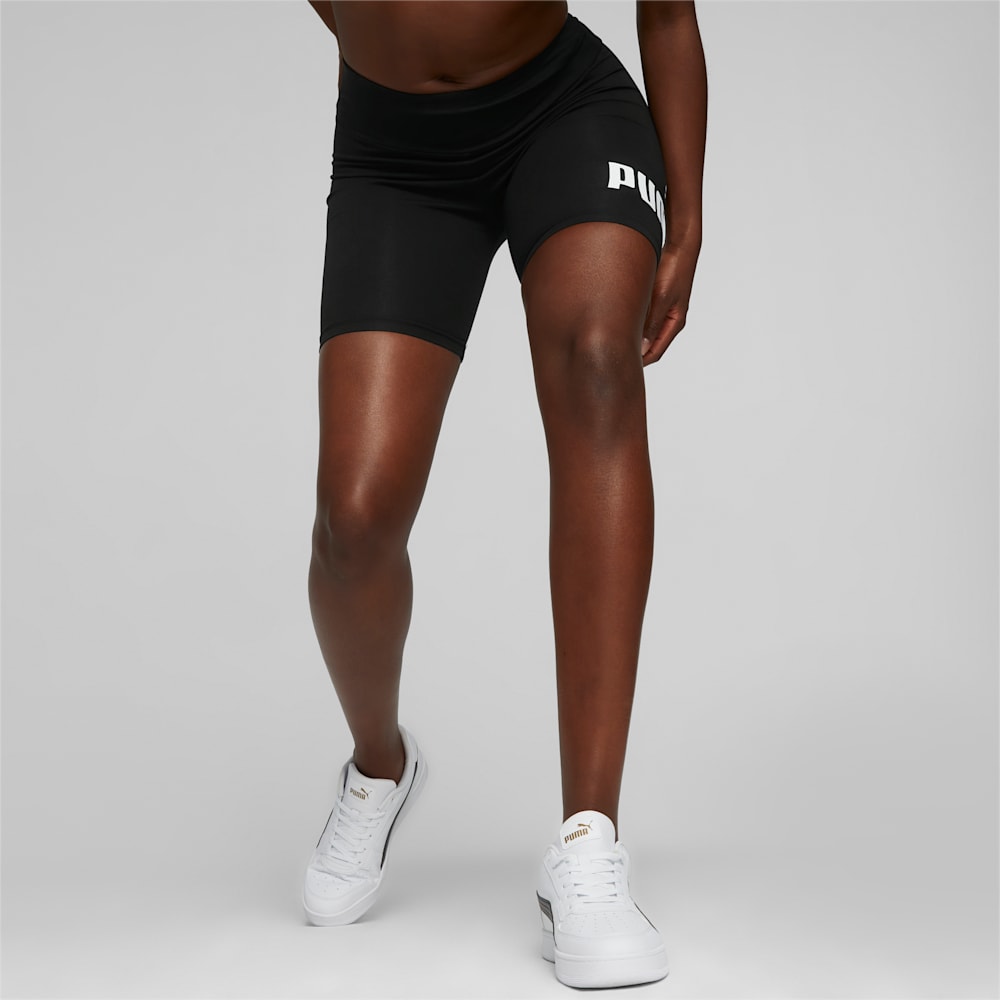 Puma Essentials Logo Short Leggings - Black