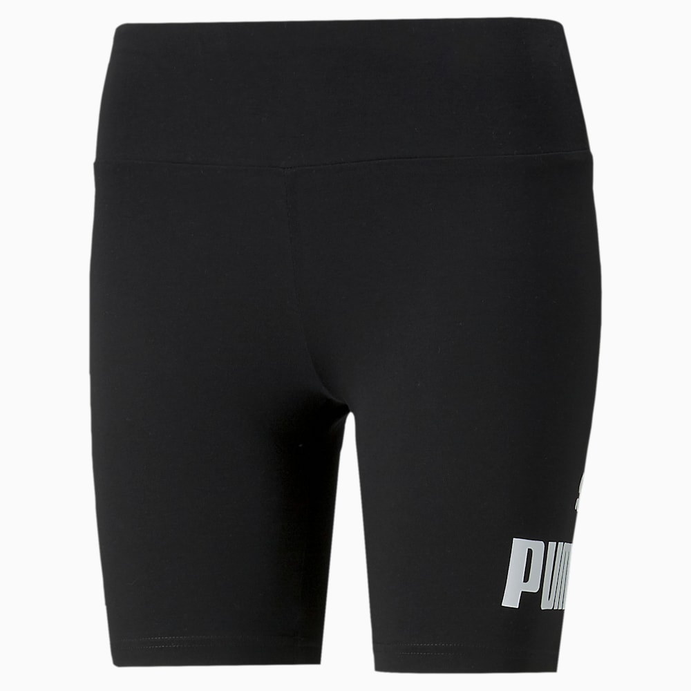 Puma Essentials Logo Short Leggings - Black