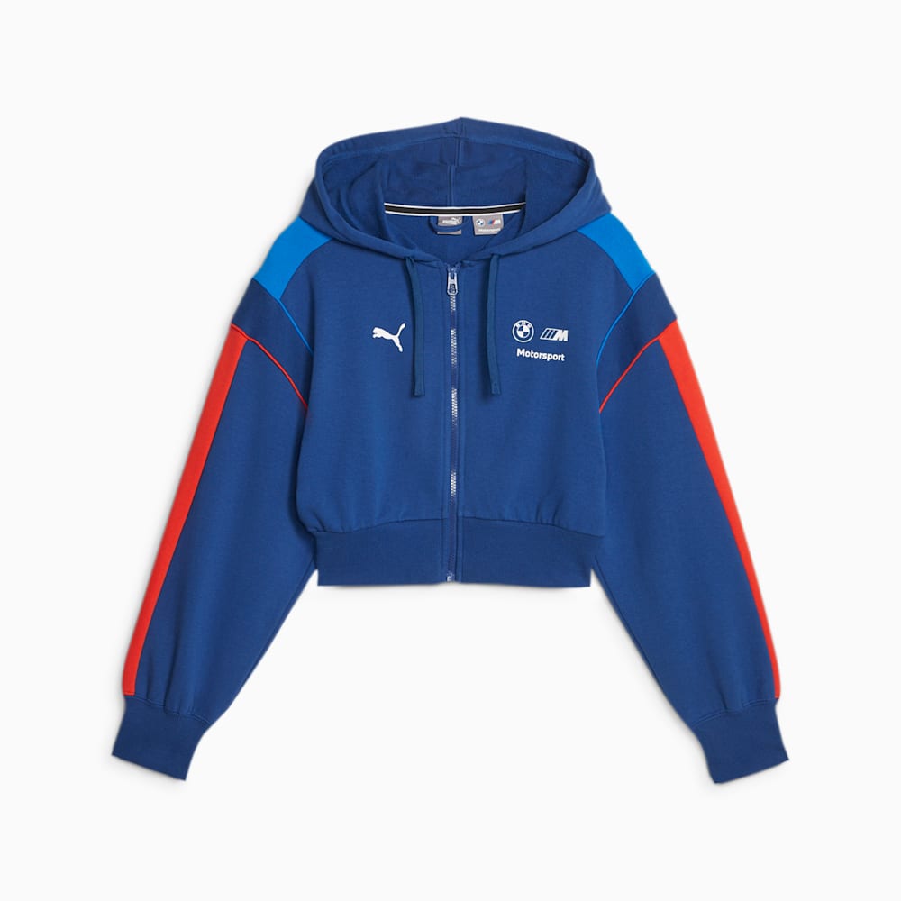 Puma BMW M Motorsport MT7 Cropped Sweatshirt - Pro Blue-M Color