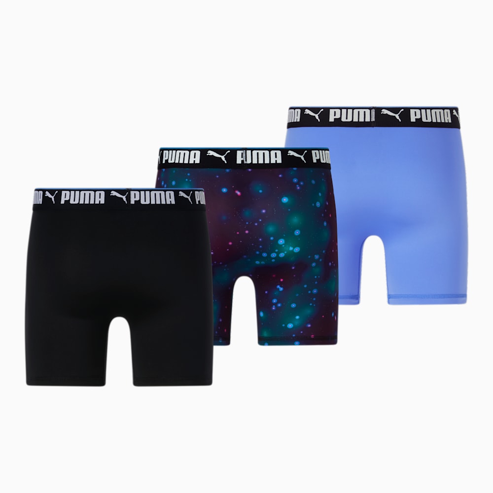 Puma Boxer Briefs [3 Pack] - BLUE / BLACK