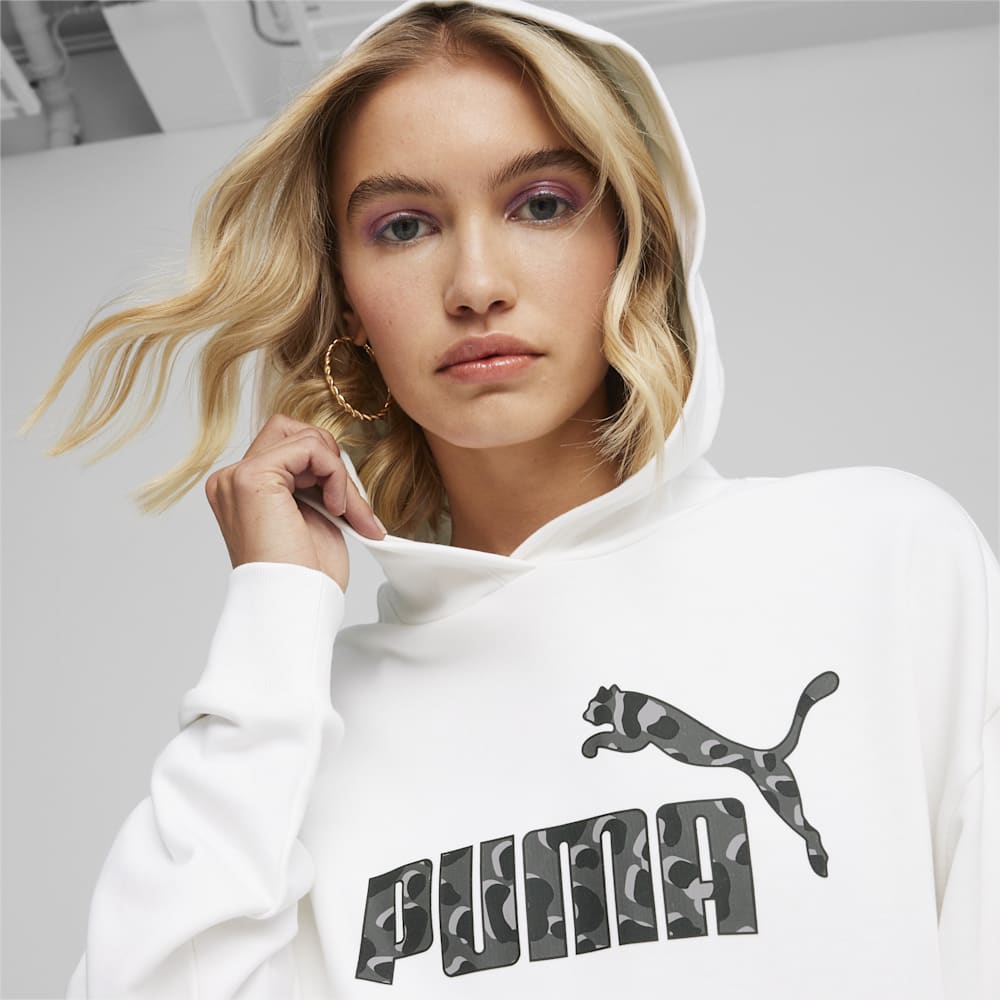 Puma ESS+ ANIMAL Hoodie - White