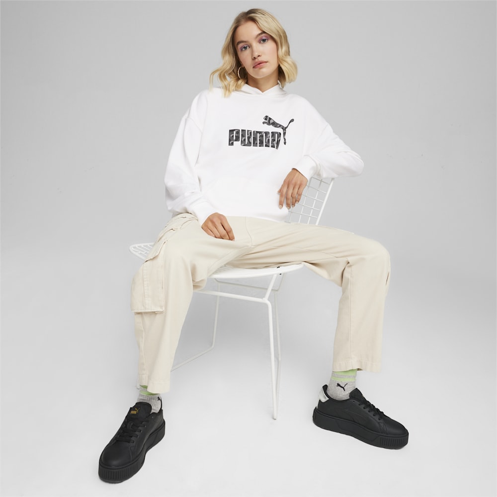 Puma ESS+ ANIMAL Hoodie - White