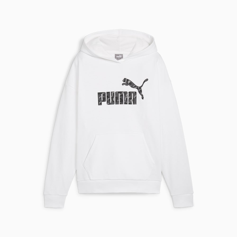 Puma ESS+ ANIMAL Hoodie - White