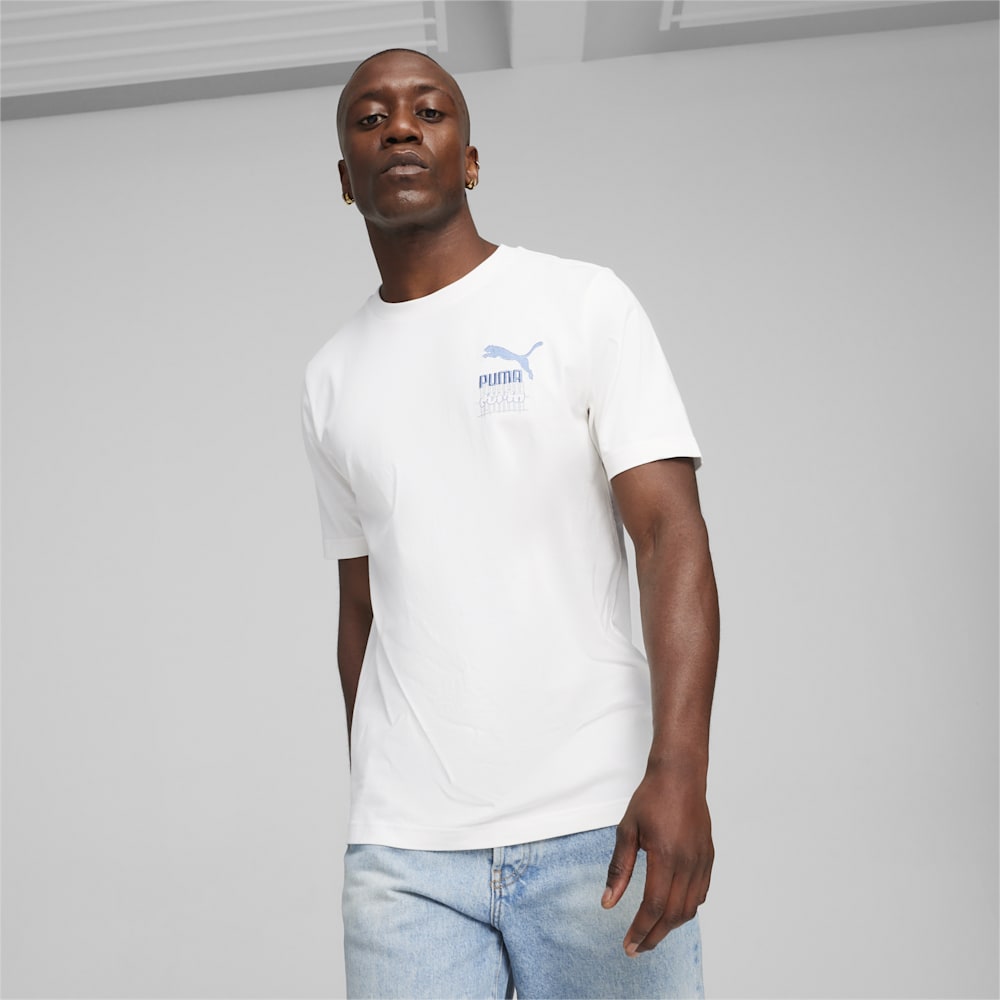 Puma BRAND LOVE Graphic Tee - White