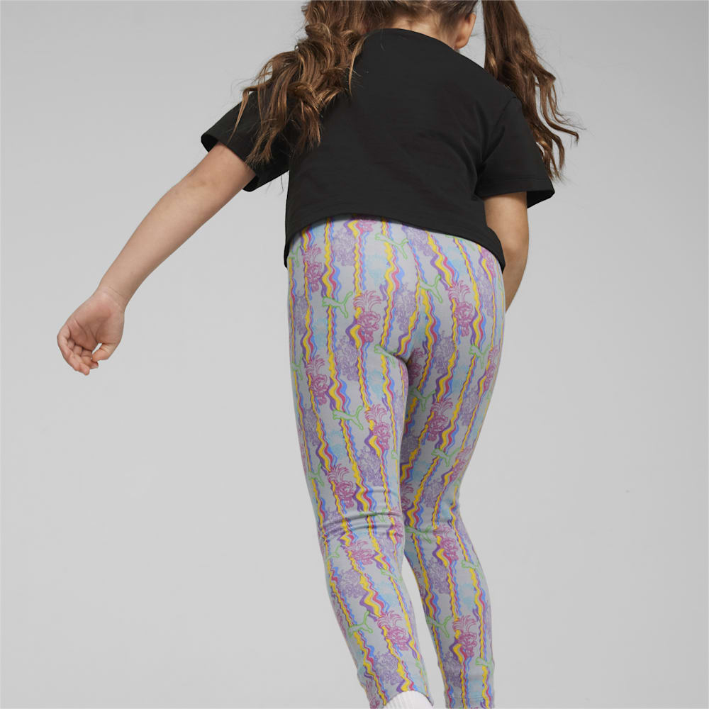 Puma PUMA x TROLLS Little Kids Leggings - Gray Fog