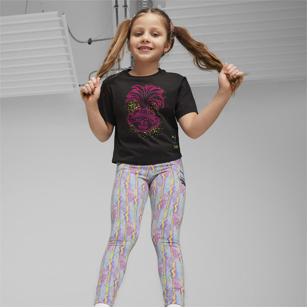 Puma PUMA x TROLLS Little Kids Leggings - Gray Fog