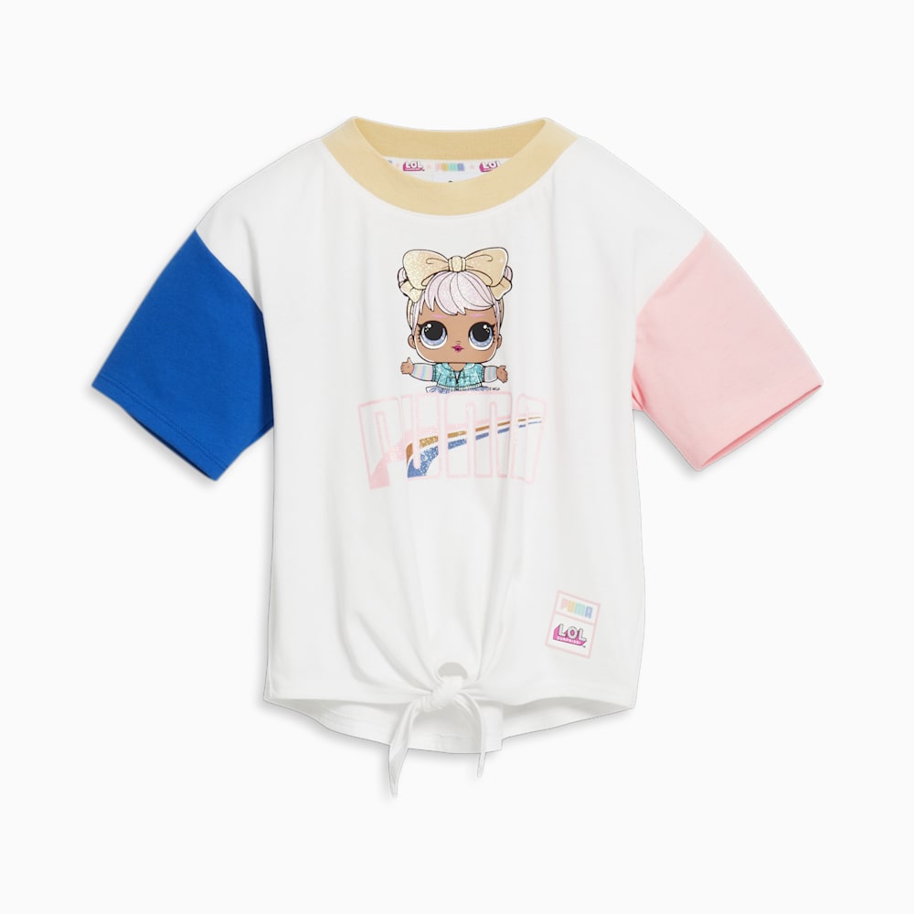 Puma PUMA x L.O.L. SURPRISE! Dawn Little Kids Tee - WHITE