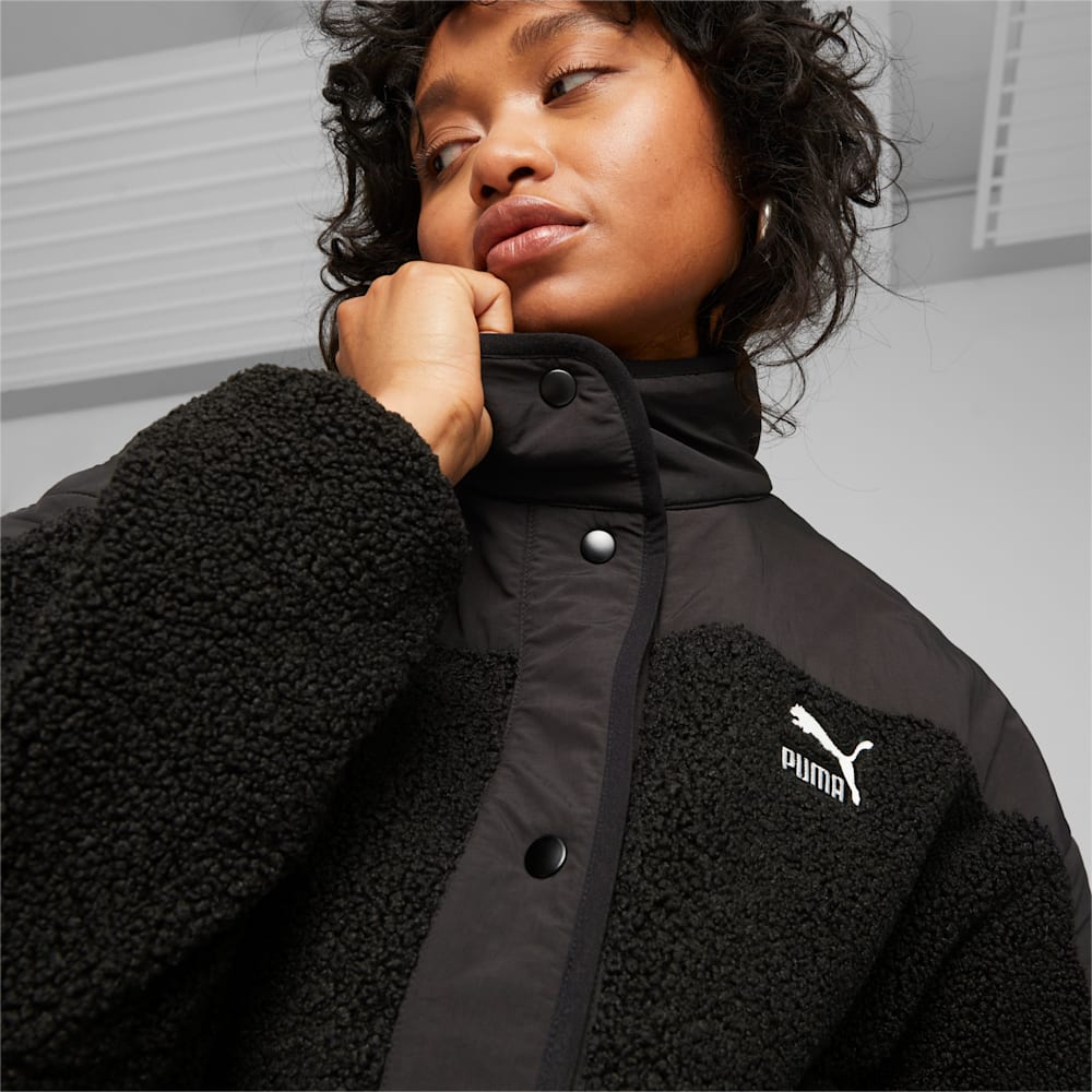 Puma Classics Sherpa Jacket - Black