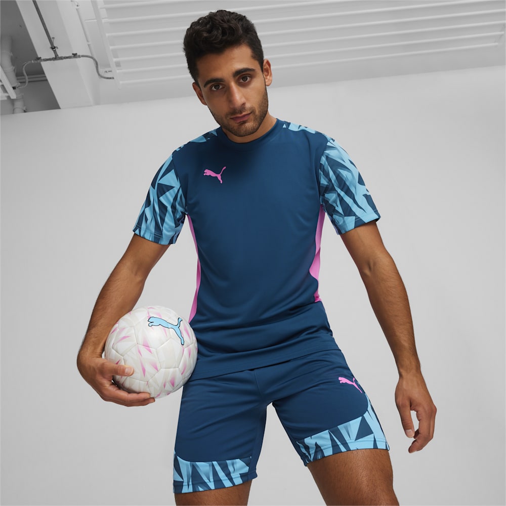 Puma individualFINAL Soccer Jersey - Ocean Tropic-Bright Aqua