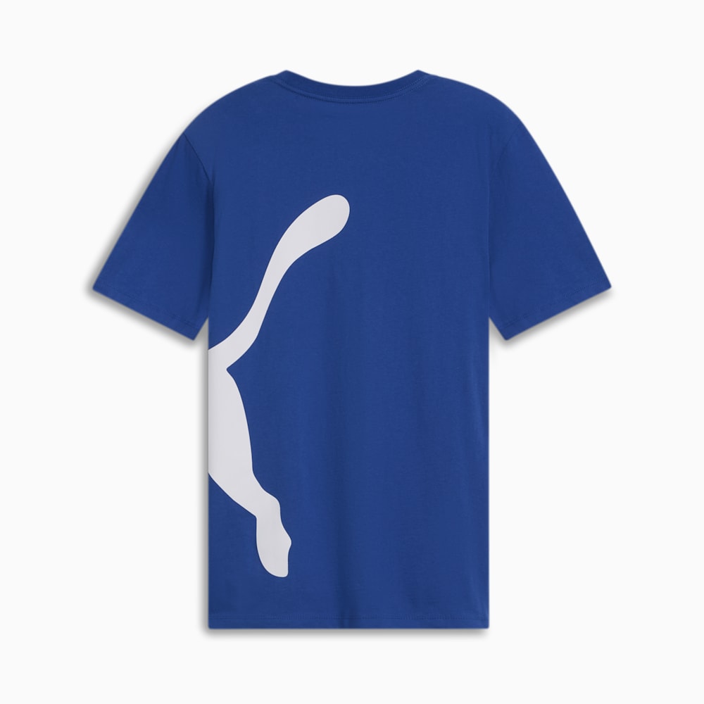 Puma Oversized Logo Tee - Cobalt Glaze