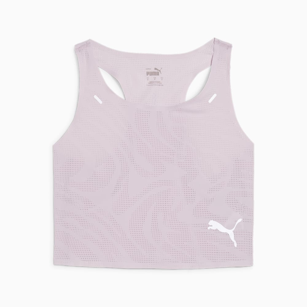 Puma RUN ULTRASPUN Running Crop Top - Grape Mist