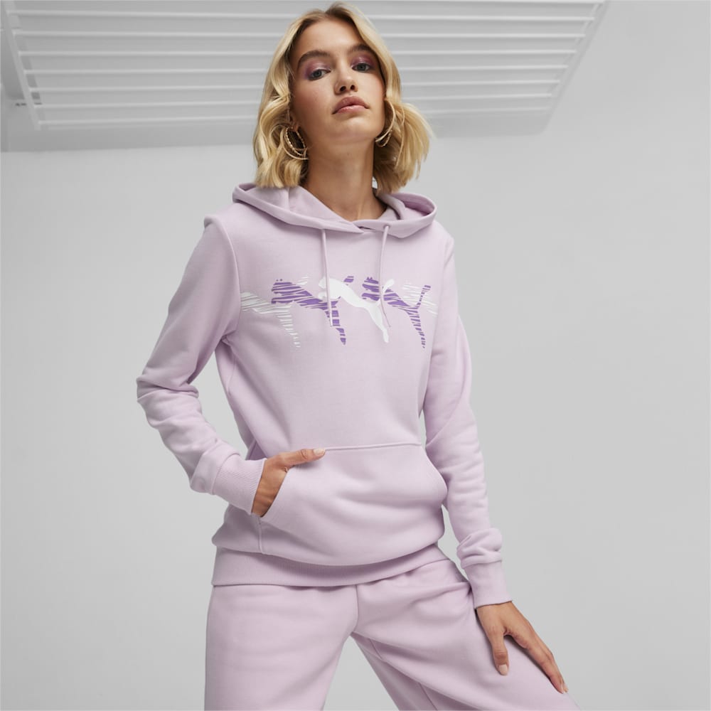 Puma ESS+ LOGO LAB&nbsp;Hoodie - Grape Mist