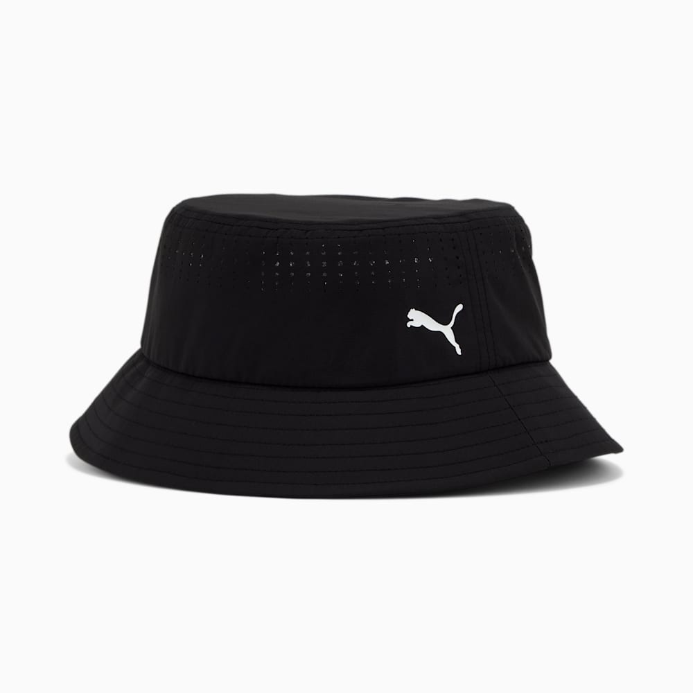 Puma Split Vent Bucket Hat - BLACK