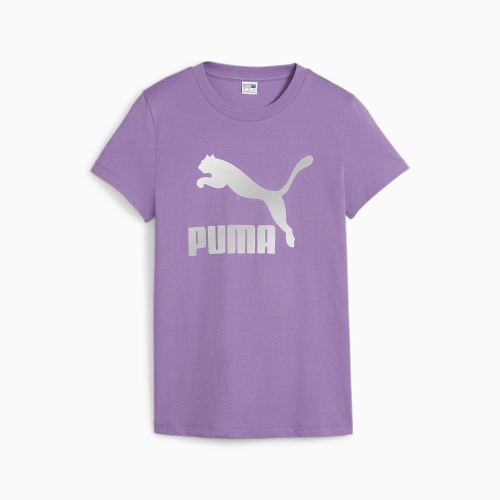 Puma CLASSICS Shiny Logo Tee - Ultraviolet