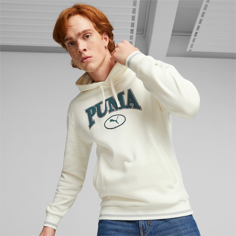 Puma SQUAD Hoodie - Warm White