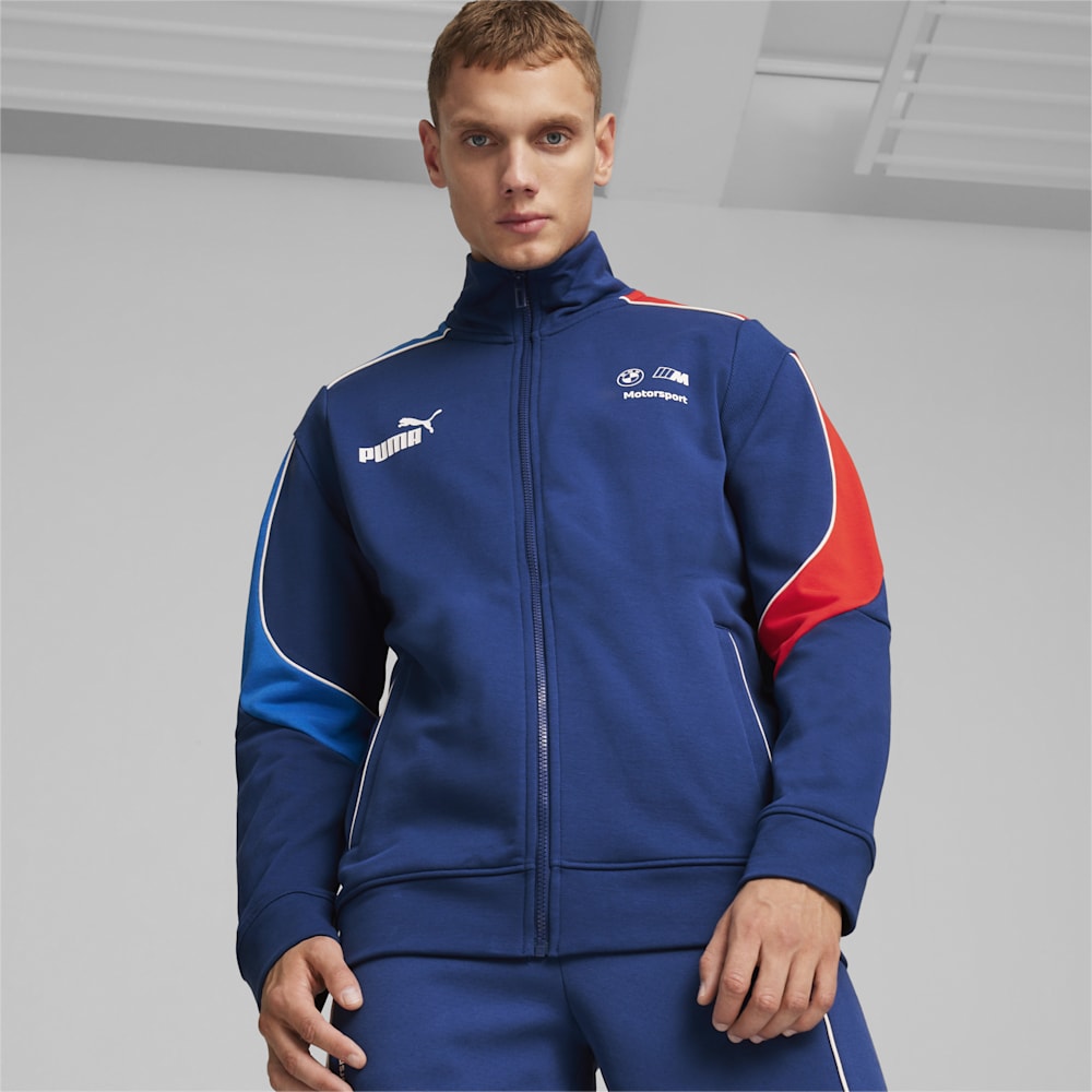 Puma BMW M Motorsport MT7+ Sweat Jacket - Pro Blue-M Color