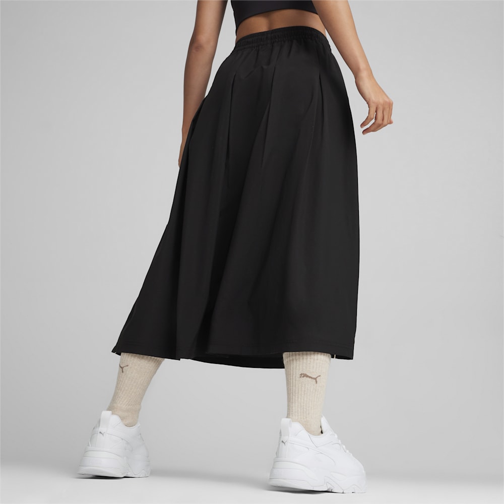 Puma INFUSE Pleated Midi Skirt - Black