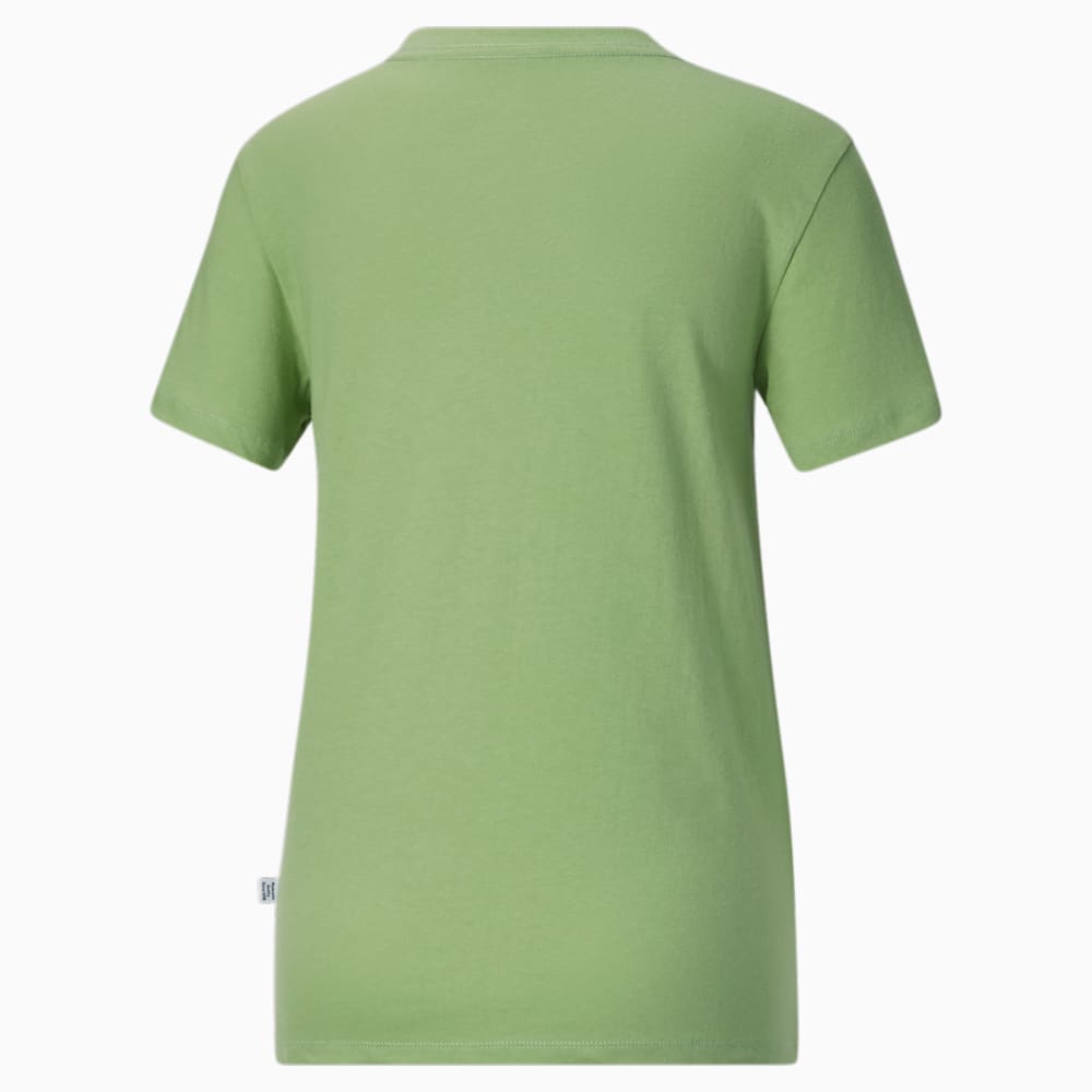 Puma Line Up Script Tee - Dusty Green