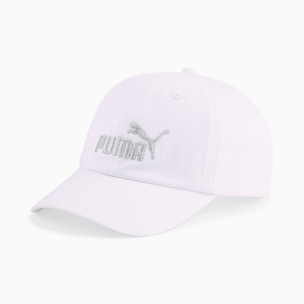 Puma Essentials No.1 Cap - White-Silver-Cat