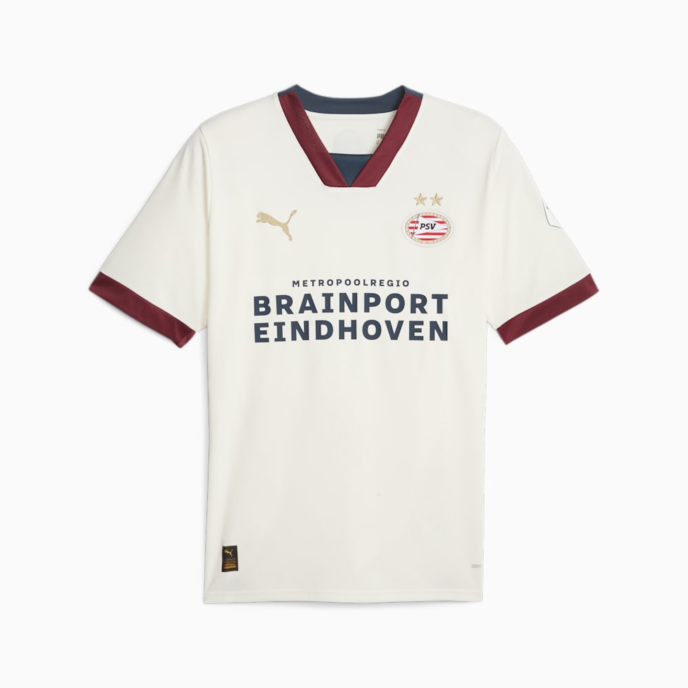 Puma PSV Eindhoven 23/24 Away Jersey - Pristine-Dark Night-Team Regal Red