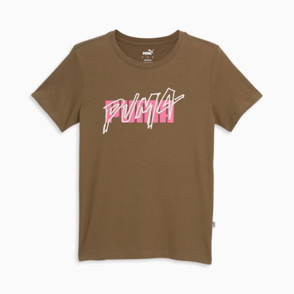 Puma Seeing Double Tee - Chocolate Chip