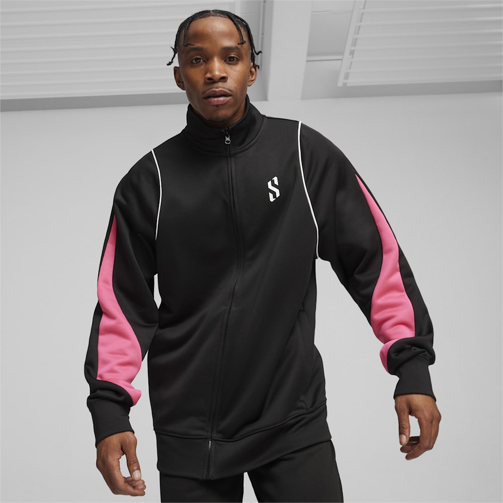 Puma Scoot x Northern Lights T-73 Jacket - Black-Glowing Pink