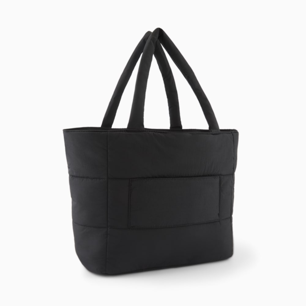 Puma Plush Tote 3.0 Bag - BLACK TRADITIONAL