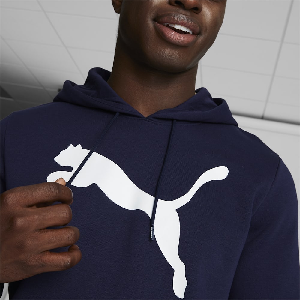 Puma Big Cat Logo Hoodie - Navy