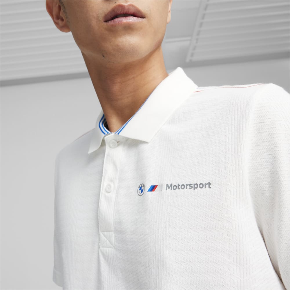 Puma BMW M Motorsport Jacquard Polo - White