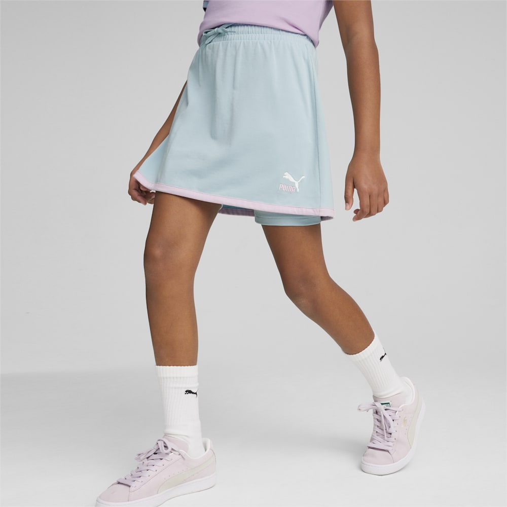 Puma CLASSICS Match Point Big Kids Skort - Turquoise Surf