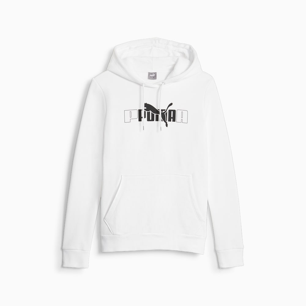 Puma ESS+ LOGO LAB Hoodie - White