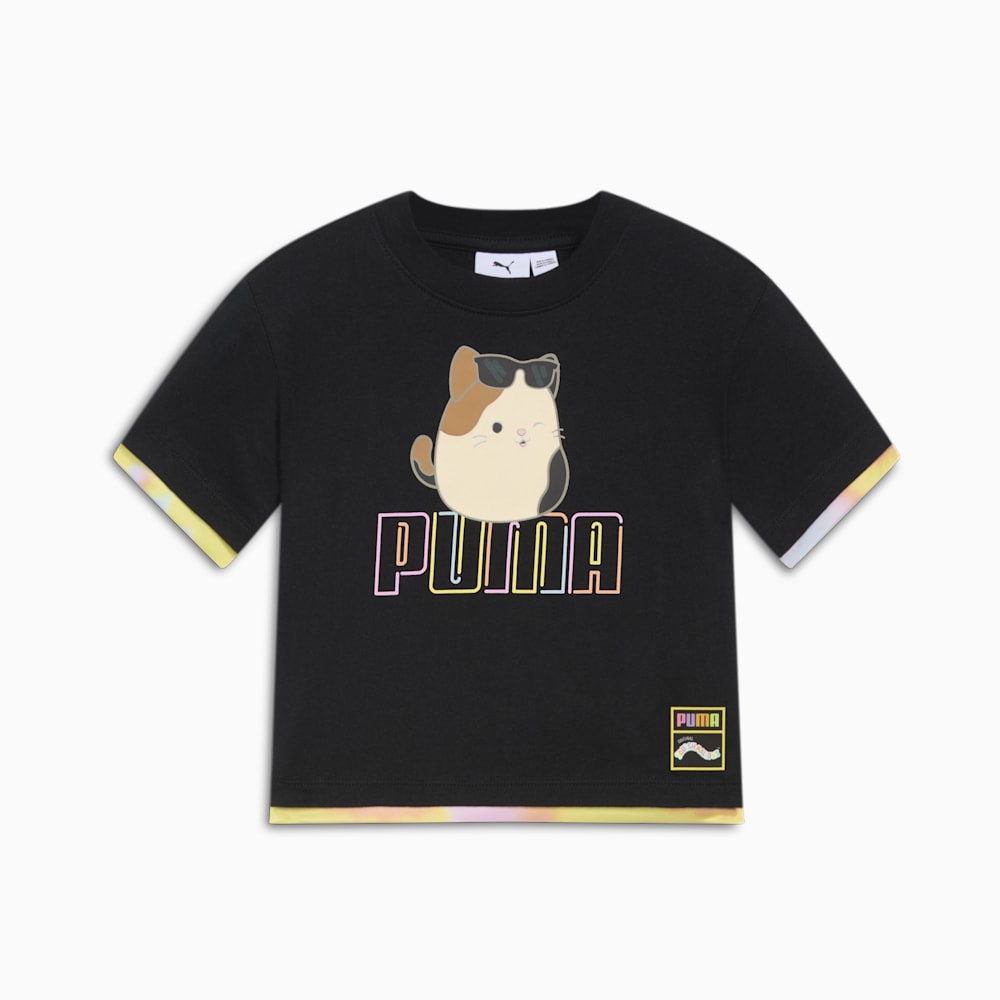 Puma PUMA x SQUISHMALLOWS Toddlers' Cam Tee - BLACK