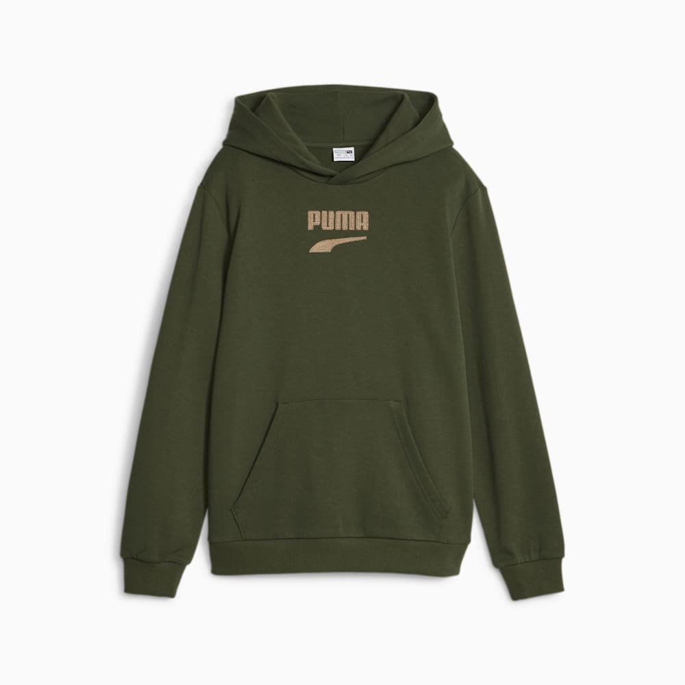 Puma Downtown Logo Hoodie - Myrtle