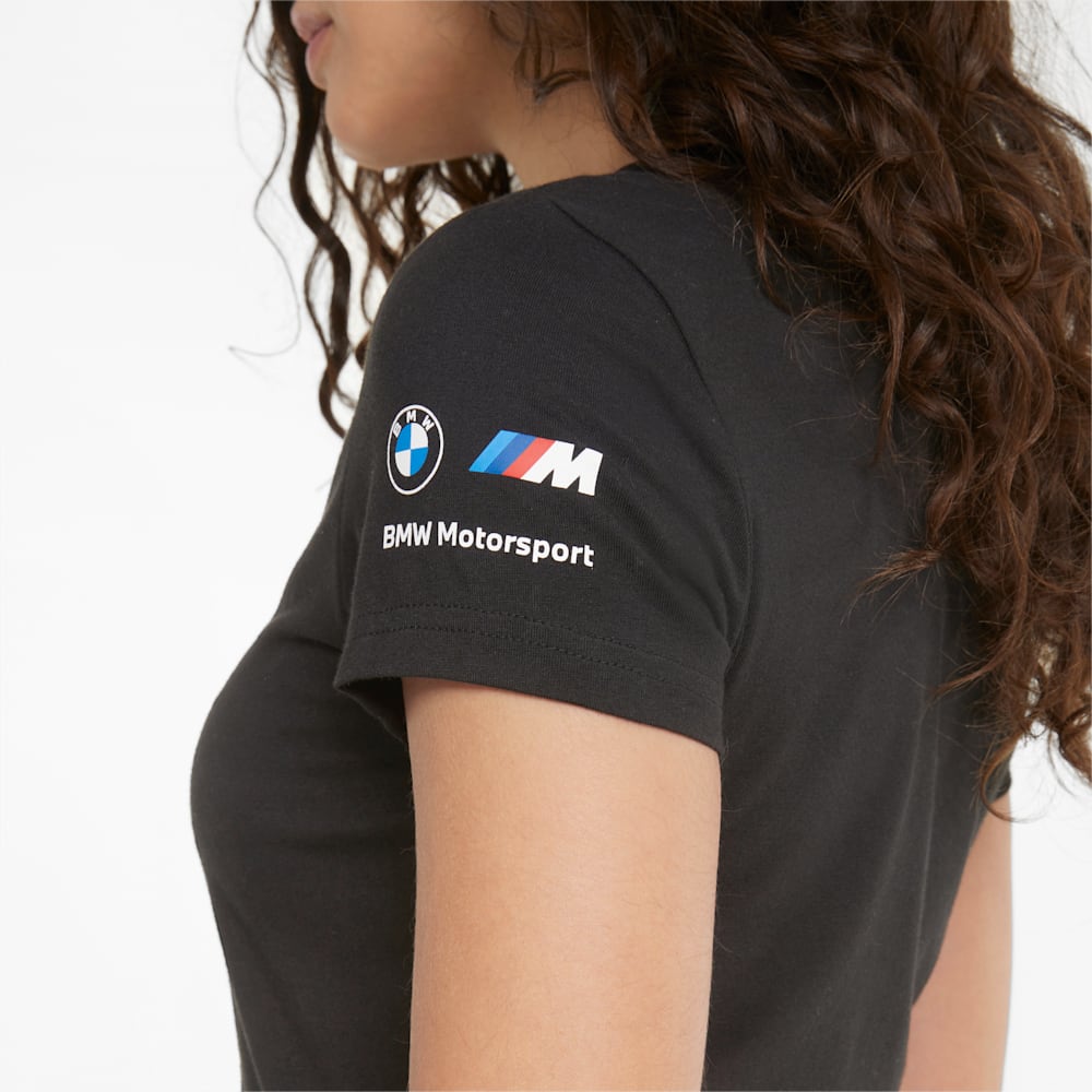 Puma BMW M Motorsport Statement Graphic Tee - Cotton Black