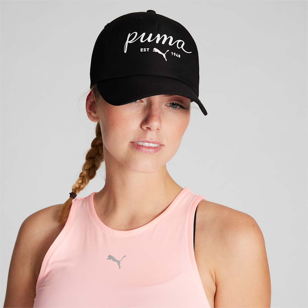 Puma Script Adjustable Cap - BLACK