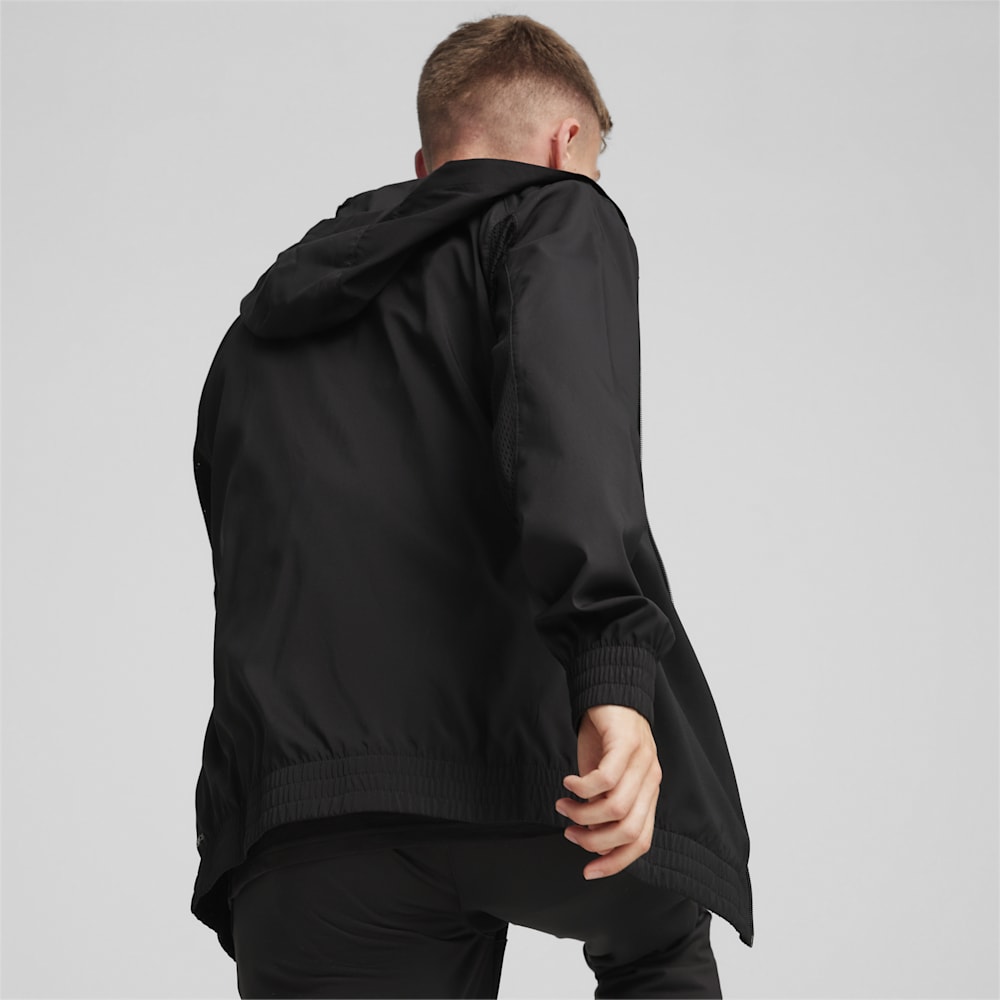 Puma FIT Woven Full-zip Jacket - Black