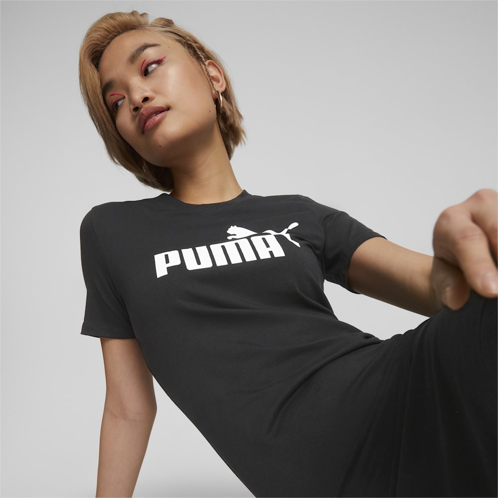 Puma Essentials Slim Tee Dress - Black